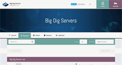 Desktop Screenshot of bigdigservers.com