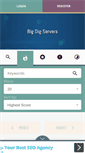 Mobile Screenshot of bigdigservers.com